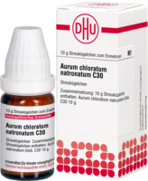 AURUM CHLORATUM NATRONATUM C 30 Globuli