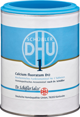 BIOCHEMIE DHU 1 Calcium fluoratum D 12 Tabletten