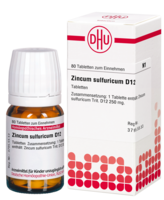 ZINCUM SULFURICUM D 12 Tabletten