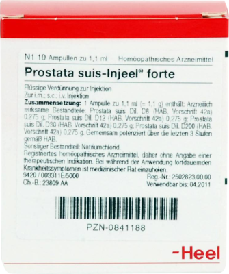 PROSTATA SUIS Injeel forte Ampullen