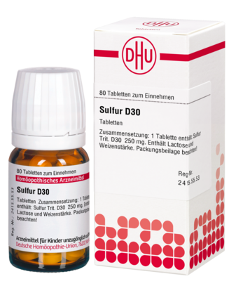 SULFUR D 30 Tabletten