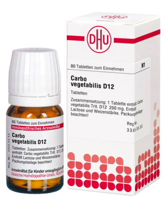 CARBO VEGETABILIS D 12 Tabletten