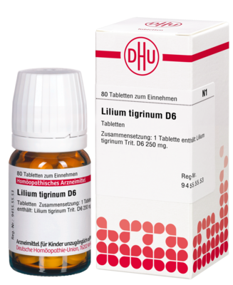 LILIUM TIGRINUM D 6 Tabletten