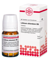 LITHIUM CHLORATUM D 6 Tabletten