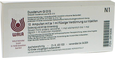 DUODENUM GL D 15 Ampullen