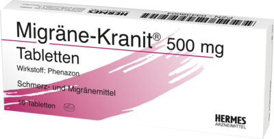 MIGRÄNE KRANIT 500 mg Tabletten