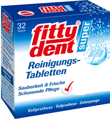 FITTYDENT super Reinigungstabletten