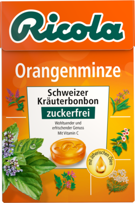 RICOLA o.Z.Box Orangenminze Bonbons