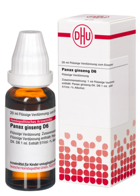 PANAX GINSENG D 6 Dilution