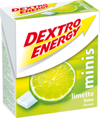 DEXTRO ENERGY minis Limette Täfelchen