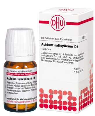 ACIDUM SALICYLICUM D 6 Tabletten