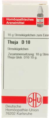 THUJA D 10 Globuli