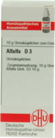 ALFALFA D 3 Globuli