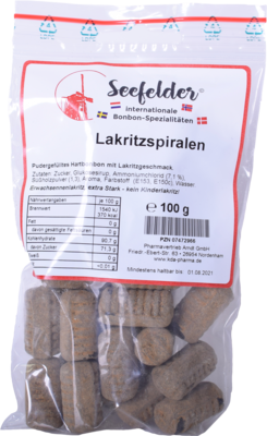 SEEFELDER Lakritzspiralen KDA