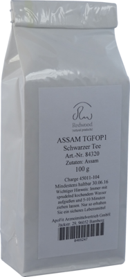 ASSAM TGFOP schwarzer Tee