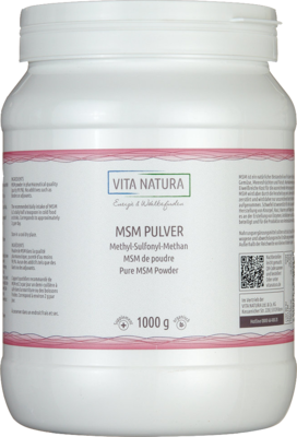 MSM PULVER Methylsulfonylmethan Pulver