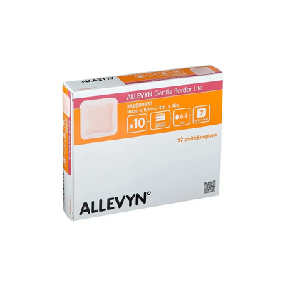 ALLEVYN Gentle Border Lite 10x10 cm Schaumverb.