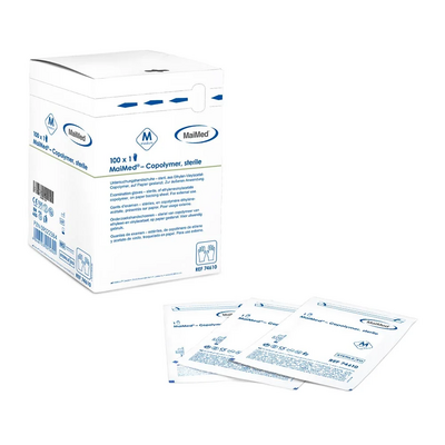 MAIMED Copolymer Handschuh steril Gr.S einz.verp.