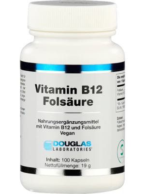 VITAMIN B12+FOLSÄURE KLEAN LABS Kapseln