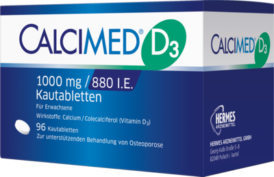 CALCIMED D3 1000 mg/880 I.E. Kautabletten