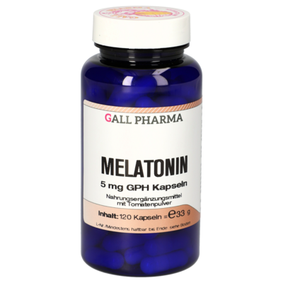 MELATONIN 5 mg GPH Kapseln