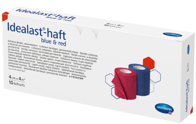 IDEALAST-haft color Binde 4 cmx4 m sortiert