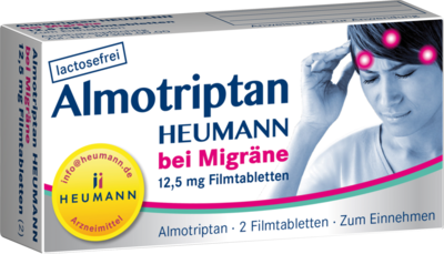 ALMOTRIPTAN Heumann bei Migräne 12,5 mg Filmtabl.