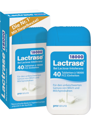 LACTRASE 18.000 FCC Tabletten im Spender