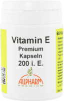 VITAMIN E ALLPHARM Premium 200 I.E. Kapseln