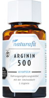 NATURAFIT Arginin 500 Kapseln