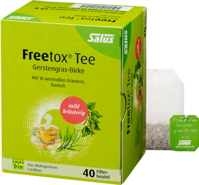 FREETOX Tee Gerstengras-Birke Kräutertee Bio Fbtl.