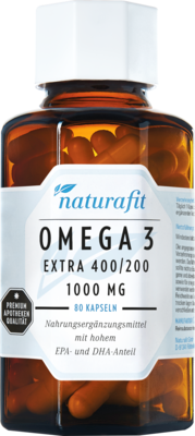 NATURAFIT Omega-3 extra 400/200 Kapseln