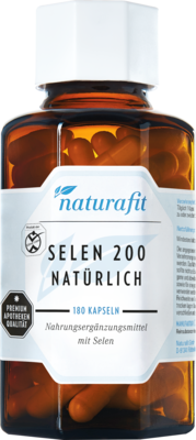 NATURAFIT Selen 200 natürlich Kapseln