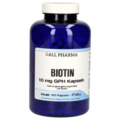 BIOTIN 10 mg GPH Kapseln