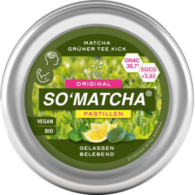 MATCHA SO\'MATCHA Pastillen Grüntee Minze