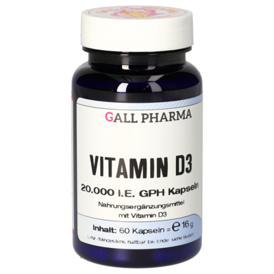 VITAMIN D3 20.000 I.E. GPH Kapseln