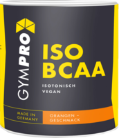 GYMPRO ISO BCAA Pulver orange