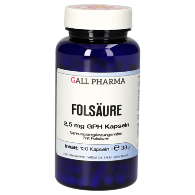 FOLSÄURE 2,5 mg GPH Kapseln