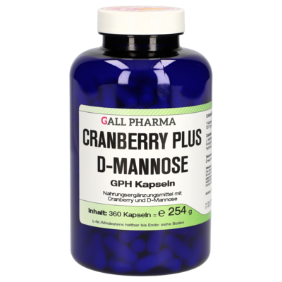 CRANBERRY PLUS D-Mannose GPH Kapseln