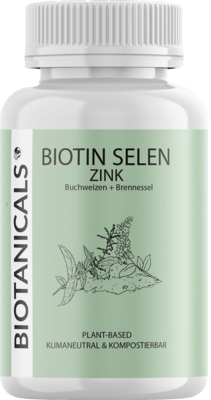 BIOTANICALS Biotin Selen Zink Kapseln