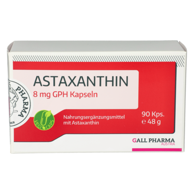 ASTAXANTHIN 8 mg GPH Kapseln
