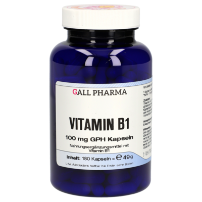 VITAMIN B1 100 mg GPH Kapseln