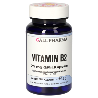 VITAMIN B2 25 mg GPH Kapseln