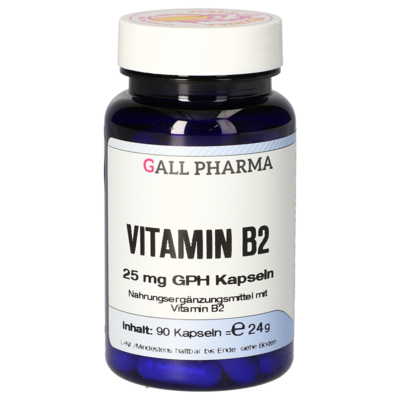 VITAMIN B2 25 mg GPH Kapseln