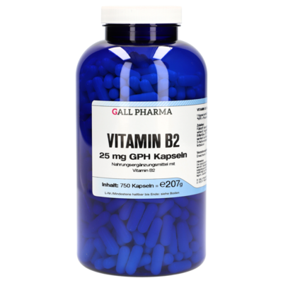 VITAMIN B2 25 mg GPH Kapseln