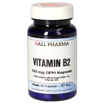 VITAMIN B2 100 mg GPH Kapseln