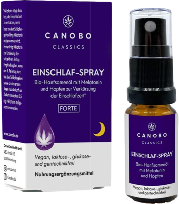 CANOBO Bio-Hanfsamenöl Einschlaf-Spray Hopf./Mela.