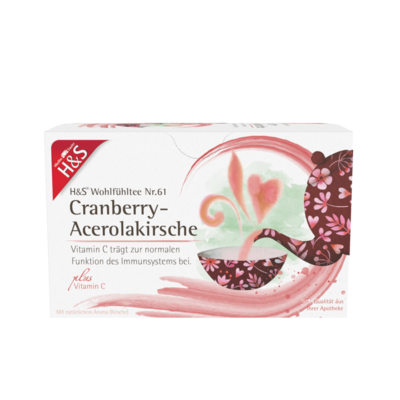 H&S Cranberry-Acerolakirsche mit Vitamin C Fbtl.