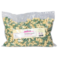 HARTGELATINEKAPSELN Gr.0 grün/gelb