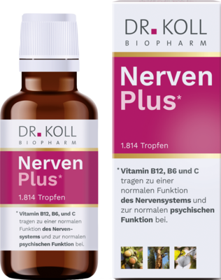 NERVEN PLUS Dr.Koll Gemmo Kompl.Vit.B12 B6 Tropfen